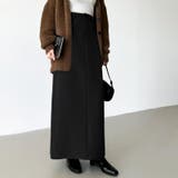 裏起毛タイトスカート ナロースカート 裏起毛 | COCOMOMO | 詳細画像17 