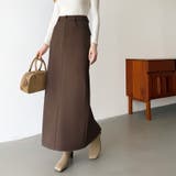 裏起毛タイトスカート ナロースカート 裏起毛 | COCOMOMO | 詳細画像18 