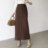 裏起毛タイトスカート ナロースカート 裏起毛 | COCOMOMO | 詳細画像19 