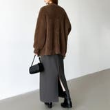 裏起毛タイトスカート ナロースカート 裏起毛 | COCOMOMO | 詳細画像27 