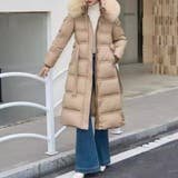 ファー付きロングダウンコート ダウンコート ロングコート | COCOMOMO | 詳細画像16