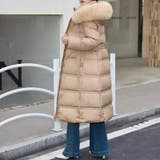 ファー付きロングダウンコート ダウンコート ロングコート | COCOMOMO | 詳細画像17