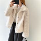 もこもこプードルファーブルゾン プードルファー ブルゾン | COCOMOMO | 詳細画像19