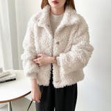 もこもこプードルファーブルゾン プードルファー ブルゾン | COCOMOMO | 詳細画像22