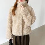 もこもこプードルファーブルゾン プードルファー ブルゾン | COCOMOMO | 詳細画像23