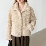 もこもこプードルファーブルゾン プードルファー ブルゾン | COCOMOMO | 詳細画像24