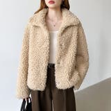 もこもこプードルファーブルゾン プードルファー ブルゾン | COCOMOMO | 詳細画像26