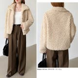 もこもこプードルファーブルゾン プードルファー ブルゾン | COCOMOMO | 詳細画像28