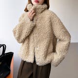 もこもこプードルファーブルゾン プードルファー ブルゾン | COCOMOMO | 詳細画像31