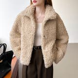 もこもこプードルファーブルゾン プードルファー ブルゾン | COCOMOMO | 詳細画像32