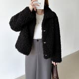 もこもこプードルファーブルゾン プードルファー ブルゾン | COCOMOMO | 詳細画像37