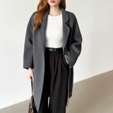 ふわふわ、あったか裏シャギー 裏起毛 メロウフリルニット | COCOMOMO | 詳細画像22