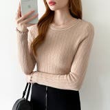 ふわふわ、あったか裏シャギー 裏起毛 メロウフリルニット | COCOMOMO | 詳細画像8