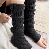 くしゅくしゅかかと付きレッグウォーマー 足首ウォーマー リブレッグウォーマー | COCOMOMO | 詳細画像11 