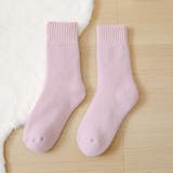 裏起毛モヘアタッチ靴下 あったか靴下 裏起毛 | COCOMOMO | 詳細画像20 