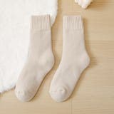 裏起毛モヘアタッチ靴下 あったか靴下 裏起毛 | COCOMOMO | 詳細画像22 
