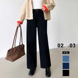 ロング丈・ブラック | 「楽革命デニム」にあったか裏起毛登場！ デニムパンツ 裏起毛 | COCOMOMO