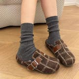 あったかウールブレンド ウール混靴下 靴下 | COCOMOMO | 詳細画像10 