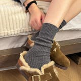 あったかウールブレンド ウール混靴下 靴下 | COCOMOMO | 詳細画像11 