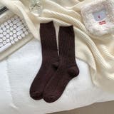 あったかウールブレンド ウール混靴下 靴下 | COCOMOMO | 詳細画像20 