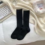 あったかウールブレンド ウール混靴下 靴下 | COCOMOMO | 詳細画像21 