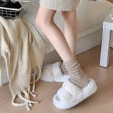 あったかウールブレンド ウール混靴下 靴下 | COCOMOMO | 詳細画像6 