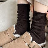 あったかウールブレンド ウール混靴下 靴下 | COCOMOMO | 詳細画像8 