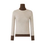 レイヤード風ニット 配色ニット タートルネック | COCOMOMO | 詳細画像63