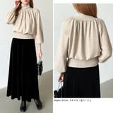 2wayネックバルーンスリーブニット ハイネック ニット | COCOMOMO | 詳細画像32 