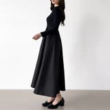 ふんわり大人フェミニンなドッキングワンピース ロングワンピース ワンピース | COCOMOMO | 詳細画像22 