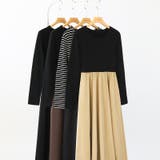 ふんわり大人フェミニンなドッキングワンピース ロングワンピース ワンピース | COCOMOMO | 詳細画像38 