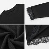 レースカットソー レイヤードトップス レーストップス | COCOMOMO | 詳細画像13