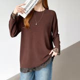 レースカットソー レイヤードトップス レーストップス | COCOMOMO | 詳細画像15 