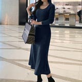 タイトワンピース カップ付きワンピース ワンピース | COCOMOMO | 詳細画像12 