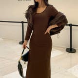 タイトワンピース カップ付きワンピース ワンピース | COCOMOMO | 詳細画像2 