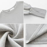 ボリュームスリーブワンピース ロングワンピース 指穴付き | COCOMOMO | 詳細画像32 