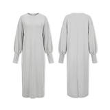 ボリュームスリーブワンピース ロングワンピース 指穴付き | COCOMOMO | 詳細画像36 