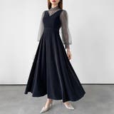 大人可愛いを上品に。ベロアパーティードレス ベロアワンピース 結婚式 | COCOMOMO | 詳細画像28 