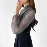 大人可愛いを上品に。ベロアパーティードレス ベロアワンピース 結婚式 | COCOMOMO | 詳細画像30 