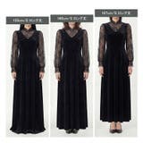 大人可愛いを上品に。ベロアパーティードレス ベロアワンピース 結婚式 | COCOMOMO | 詳細画像10 