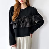 フリルドッキングトップス フリルトップス カットソー | COCOMOMO | 詳細画像24