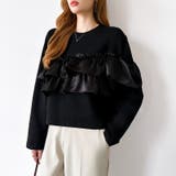 フリルドッキングトップス フリルトップス カットソー | COCOMOMO | 詳細画像26