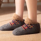 もこもこ裏ボア ルームソックス あったか靴下 | COCOMOMO | 詳細画像9 