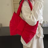 ふわっと軽く、きゅっと可愛いリボンパファーバッグ ビッグリボンバッグ | COCOMOMO | 詳細画像8