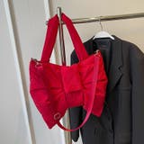 ふわっと軽く、きゅっと可愛いリボンパファーバッグ ビッグリボンバッグ | COCOMOMO | 詳細画像9