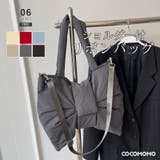 ふわっと軽く、きゅっと可愛いリボンパファーバッグ ビッグリボンバッグ | COCOMOMO | 詳細画像1