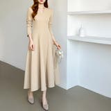 一目で美人。美ラインフレアワンピ vネックワンピース フレアワンピース | COCOMOMO | 詳細画像11 