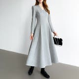 一目で美人。美ラインフレアワンピ vネックワンピース フレアワンピース | COCOMOMO | 詳細画像18 