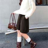 ゆるく、今っぽ。ニットハーフパンツ ニットショートパンツ ハーフパンツ | COCOMOMO | 詳細画像10