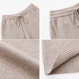 ゆるく、今っぽ。ニットハーフパンツ ニットショートパンツ ハーフパンツ | COCOMOMO | 詳細画像21